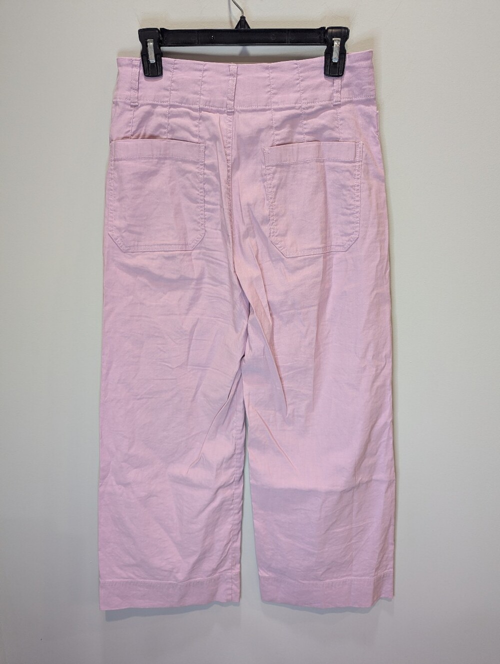 Maeve Colette High-Rise Wide-Leg Full-Length Pants Magic Fabric Size 29 Lilac - Picture 5 of 8